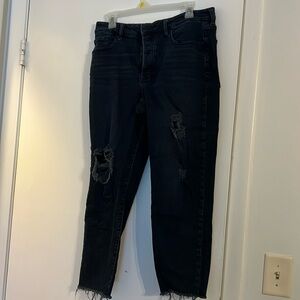 Old Navy High Rise O.G. Straight Secret Slim Pockets - Size 12